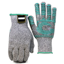 Level 5 Küchenhelfer Silikon Palm Coating Cut Resistant Handschuhe